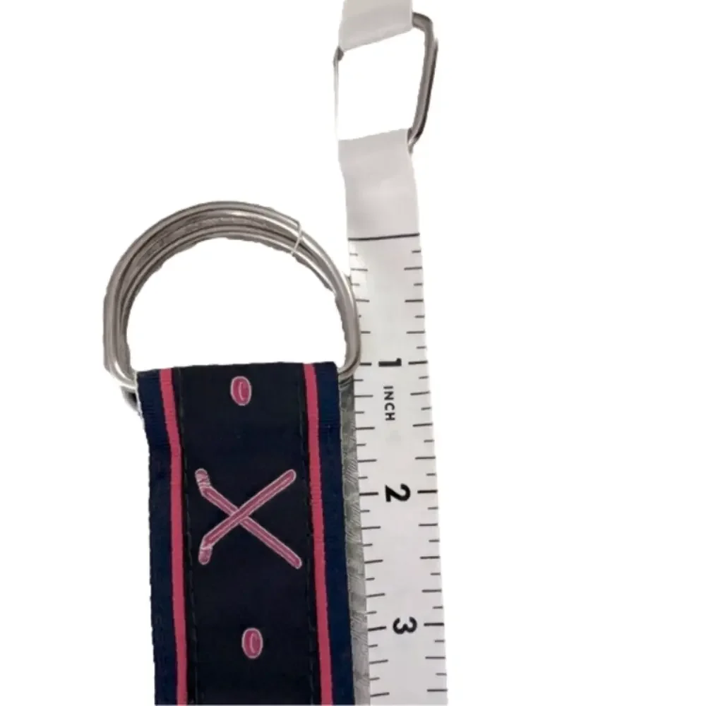 NEW Preppy Chalk Talk Sports Hockey Ribbon Belt, Small - Picture 6 of 11